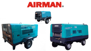 Jual kompresor airman pds 185, pds 400, pds 750